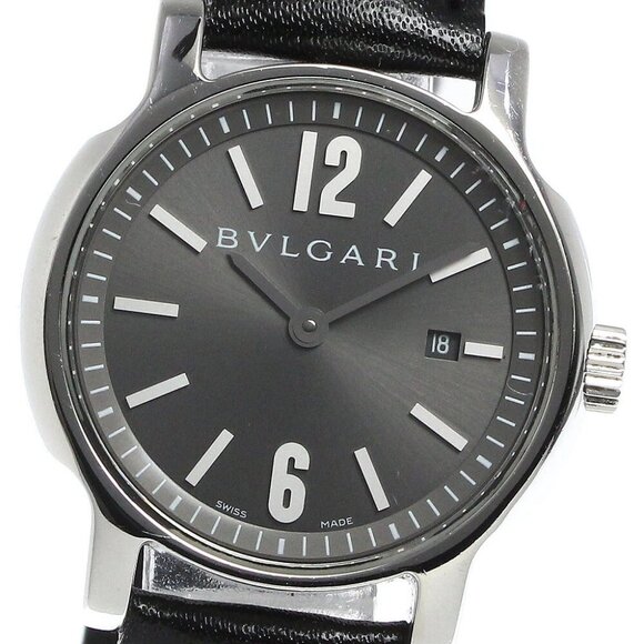 BVLGARI Solo tempo ST29S Date gray Dial Quartz Ladies Watch - Picture 8 of 10